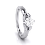 Load image into Gallery viewer, 2-Carat Lab Grown Solitaire Platinum Ring for Women JL PT LG G-114-E   Jewelove.US
