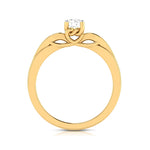 Load image into Gallery viewer, 50-Pointer Solitaire Diamond Shank 18K Yellow Gold with Hidden Heart JL AU G 118Y-A   Jewelove.US
