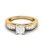 Load image into Gallery viewer, 2-Carat Solitaire Diamond Shank 18K Yellow Gold with Hidden Heart JL AU LG G-118Y-E   Jewelove.US
