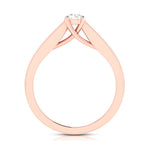 Load image into Gallery viewer, 1-Carat Solitaire 18K Rose Gold Diamond Shank Ring JL AU G 120R-C   Jewelove.US
