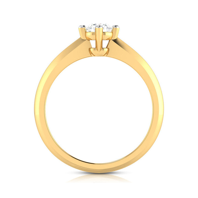 30-Pointer Solitaire 18K Yellow Gold Ring JL AU G 121Y-A   Jewelove.US