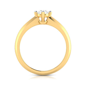 1-Carat Lab Grown Solitaire 18K Yellow Gold Ring JL AU LG G-121Y-D   Jewelove.US