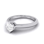 Load image into Gallery viewer, 50-Pointer Platinum Solitaire Engagement Ring JL PT G 121-B   Jewelove.US
