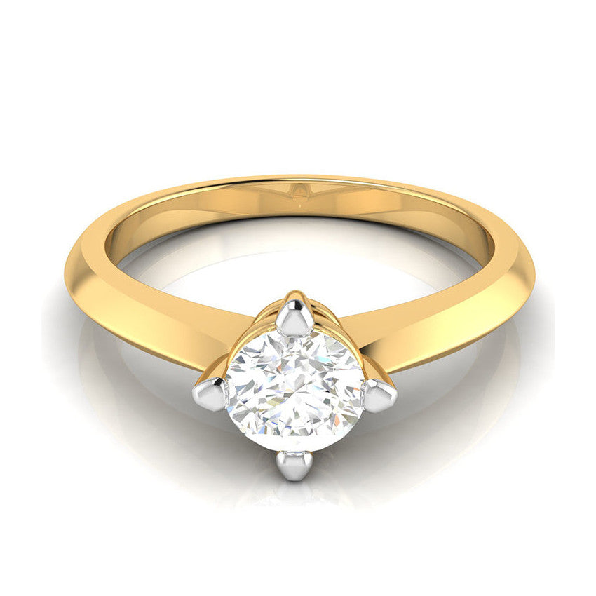 30-Pointer Solitaire 18K Yellow Gold Ring JL AU G 121Y-A   Jewelove.US