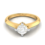 Load image into Gallery viewer, 1-Carat Lab Grown Solitaire 18K Yellow Gold Ring JL AU LG G-121Y-D   Jewelove.US
