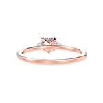 Load image into Gallery viewer, 30-Pointer Heart Cut Solitaire Diamond Split Shank 18K Rose Gold Ring JL AU 1243R   Jewelove.US
