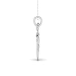 Load image into Gallery viewer, Interlinked Hearts Plain Platinum Pendant JL PT P 8108   Jewelove.US
