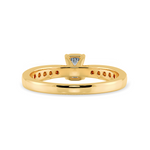 Load image into Gallery viewer, 30-Pointer Emerald Cut Solitaire Diamond Shank 18K Yellow Gold Ring JL AU 1280Y   Jewelove.US
