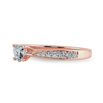 Load image into Gallery viewer, 30-Pointer Heart Cut Solitaire Diamond Shank 18K Rose Gold Ring JL AU 1281R   Jewelove.US
