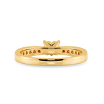 Load image into Gallery viewer, 30-Pointer Heart Cut Solitaire Diamond Shank 18K Yellow Gold Ring JL AU 1281Y   Jewelove.US
