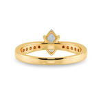 Load image into Gallery viewer, 30-Pointer Marquise Cut Solitaire Diamond Shank 18K Yellow Gold Ring JL AU 1282Y   Jewelove.US
