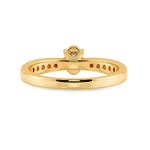 Load image into Gallery viewer, 30-Pointer Oval Cut Solitaire Diamond Shank 18K Yellow Gold Ring JL AU 1283Y   Jewelove.US
