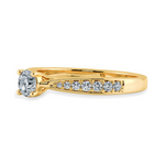 Load image into Gallery viewer, 30-Pointer Solitaire Diamond Shank 18K Yellow Gold Ring JL AU 1286Y   Jewelove.US
