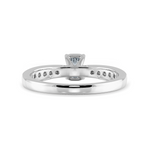 Load image into Gallery viewer, 30-Pointer Emerald Cut Solitaire Diamond Shank Platinum Ring JL PT 1280   Jewelove.US
