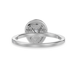 Load image into Gallery viewer, 70-Pointer Pear Cut Solitaire Double Halo Diamond Shank Platinum Ring JL PT 1300-B   Jewelove.US
