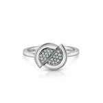 Load image into Gallery viewer, Evara Platinum Diamond Ring for Women JL PT 1352   Jewelove
