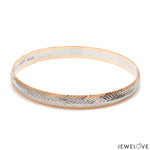 Load image into Gallery viewer, Men of Platinum | 8mm Kada with Rose Gold for Men JL PTB 1239
