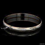 Load image into Gallery viewer, Men of Platinum | 8mm Kada with Rose Gold for Men JL PTB 1239
