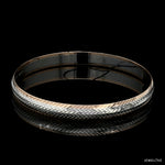 Load image into Gallery viewer, Men of Platinum | 8mm Kada with Rose Gold for Men JL PTB 1239
