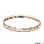 Load image into Gallery viewer, Men of Platinum | 7.75mm Kada with Rose Gold for Men JL PTB 1240
