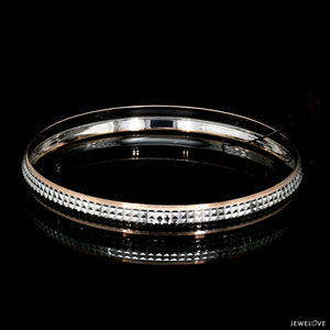 Men of Platinum | 7.75mm Kada with Rose Gold for Men JL PTB 1240