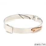 Load image into Gallery viewer, Men of Platinum | 8mm Bracelet with Rose Gold Jaguar for Men JL PTB 1242
