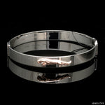 Load image into Gallery viewer, Men of Platinum | 8mm Bracelet with Rose Gold Jaguar for Men JL PTB 1242
