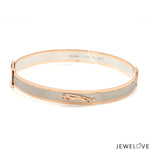 Load image into Gallery viewer, Men of Platinum | 8mm Rose Gold Jaguar Bracelet with Brush Finish for Men JL PTB 1243
