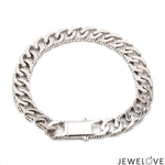 Load image into Gallery viewer, Men of Platinum | Platinum Bracelet for Men JL PTB 1252
