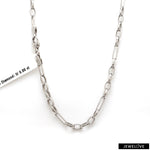 Load image into Gallery viewer, Platinum Oval Links Chain for Men JL PT CH 1198   Jewelove.US
