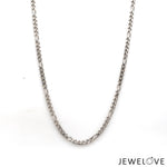 Load image into Gallery viewer, 2.5mm Japanese Platinum Figaro Chain for Men JL PT CH 1211-A   Jewelove.US
