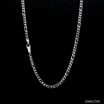 Load image into Gallery viewer, 2.5mm Japanese Platinum Figaro Chain for Men JL PT CH 1211-A   Jewelove.US
