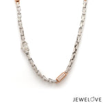 Load image into Gallery viewer, Men of Platinum | 18K Rose Gold Diamond Chain for Men JL PT CH 1325
