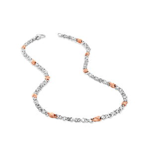 Men of Platinum | Rose Gold Fusion Chain for Men JL PT CH 1304   Jewelove.US