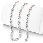 Load image into Gallery viewer, Men of Platinum | Rose Gold Fusion Chain for Men JL PT CH 1244   Jewelove.US
