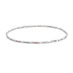 Men of Platinum | Rose Gold Links Chain for Men JL PT CH 1247   Jewelove.US