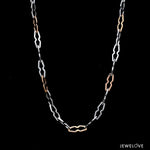 Load image into Gallery viewer, 3.75mm Men of Platinum | Rose Gold Links Chain for Men JL PT CH 1249-A   Jewelove.US
