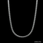 Load image into Gallery viewer, 2.75mm Japanese Platinum Designer Cuban Chain for Men JL PT CH 1256-A   Jewelove.US
