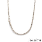 Load image into Gallery viewer, 2.75mm Japanese Platinum Designer Cuban Chain for Men JL PT CH 1256-A   Jewelove.US
