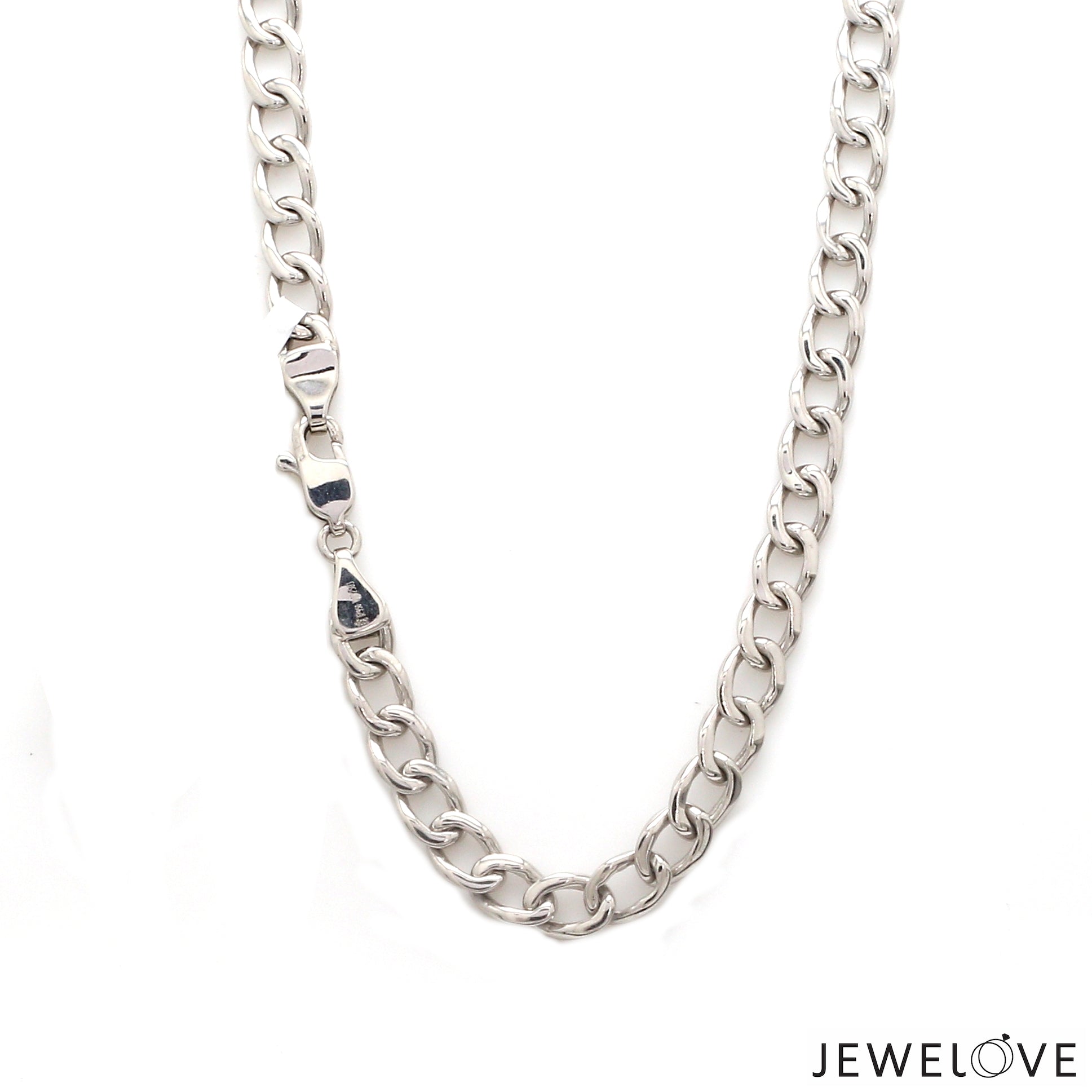 Men of Platinum | 6.75mm Platinum Heavy Chain for Men JL PT CH 1272-B   Jewelove.US