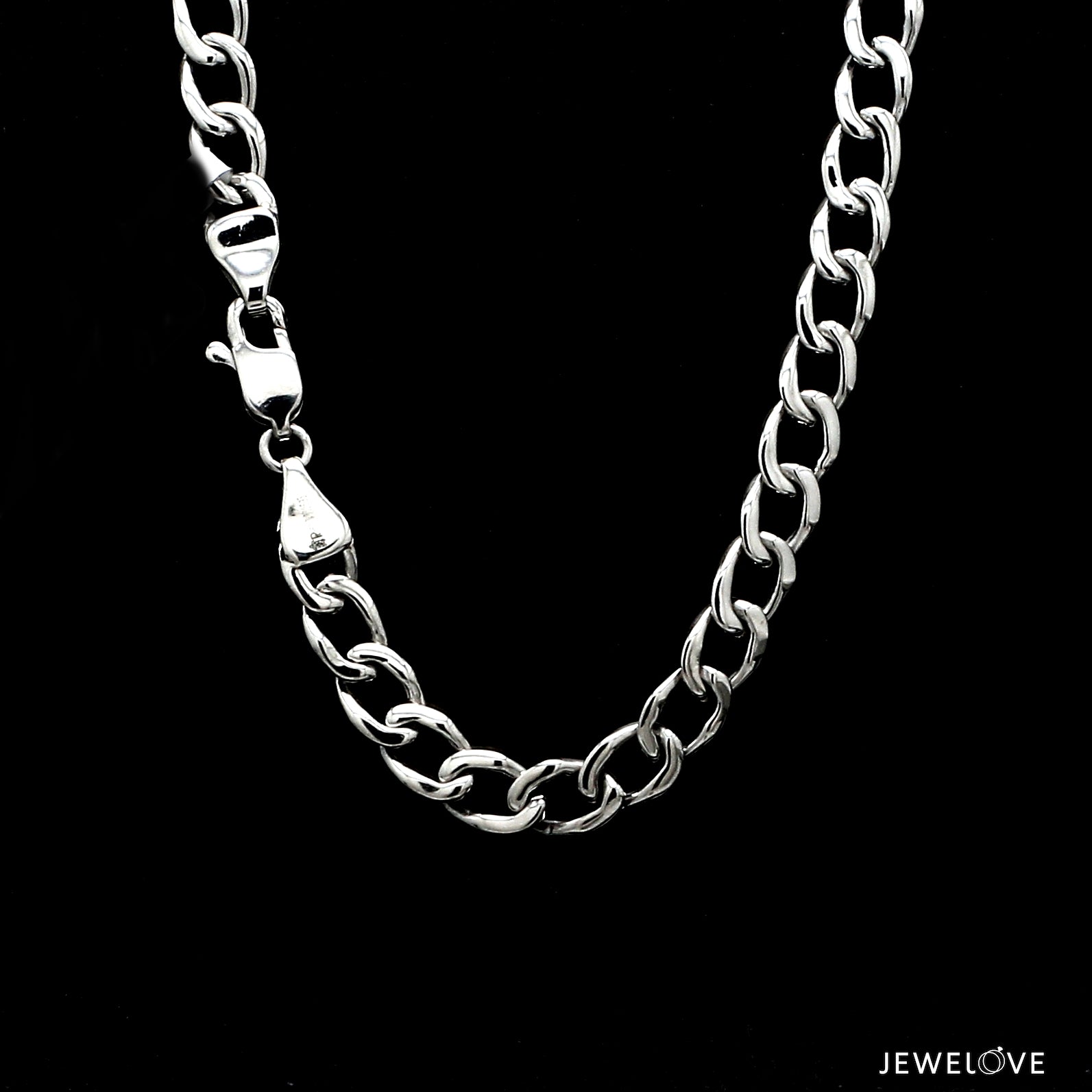 Men of Platinum | 6.75mm Platinum Heavy Chain for Men JL PT CH 1272-B   Jewelove.US