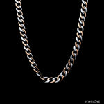 Load image into Gallery viewer, Men of Platinum | 6mm Platinum Rose Gold Heavy Chain for Men JL PT CH 1272-RG
