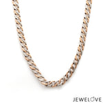 Load image into Gallery viewer, Men of Platinum | 6mm Platinum Rose Gold Heavy Chain for Men JL PT CH 1272-RG
