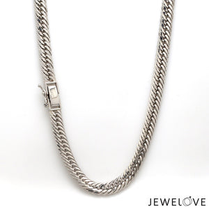 6mm Japanese Platinum Cuban Heavy Chain for Men JL PT CH 1005-Z