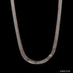 Load image into Gallery viewer, Men of Platinum | 4.75 mm Platinum Rose Gold Chain for Men JL PT CH 1320
