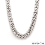 Load image into Gallery viewer, Platinum Diamond Cuban Chain for Men JL PT CH 1326
