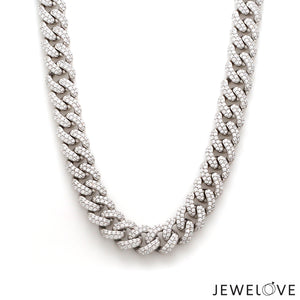 Platinum Diamond Cuban Chain for Men JL PT CH 1326