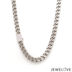 Load image into Gallery viewer, Men of Platinum | 6mm Platinum Cuban Chain with Brush Finish for Men JL PT CH 1329
