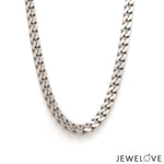 Load image into Gallery viewer, Men of Platinum | 6mm Platinum Cuban Chain with Brush Finish for Men JL PT CH 1329
