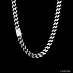 Load image into Gallery viewer, Men of Platinum | 6mm Platinum Cuban Chain with Brush Finish for Men JL PT CH 1329
